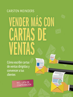 cover image of Vender más con cartas de ventas